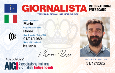 Tessera di Giornalista